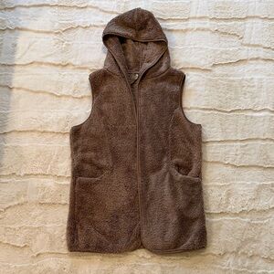 Mono B Faux Fur Long Vest